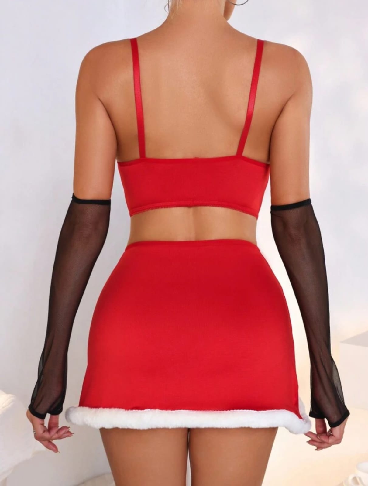 Navidad traje (4 piezas) (Talla S XL)