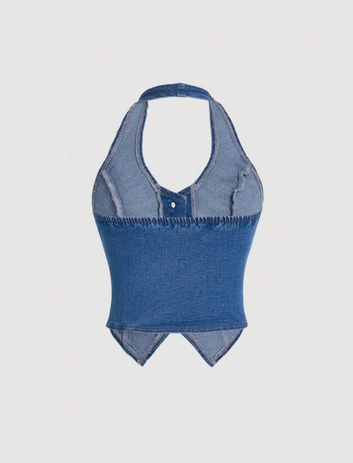 Blusa tipo mezclilla (Talla XS S M L XL)