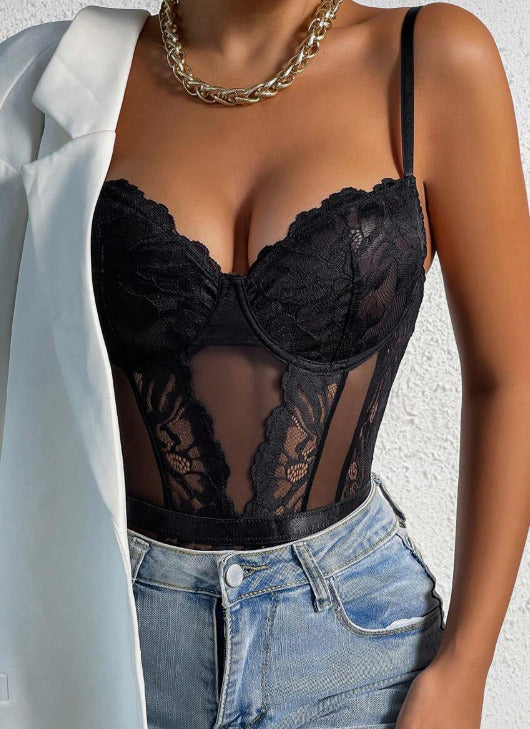Lencería negra (Talla M)