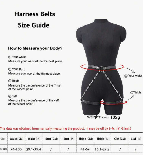 Arnés para piernas y gluteos