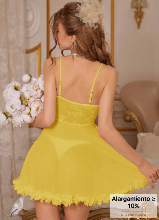 Lencería amarilla (Talla S M L)