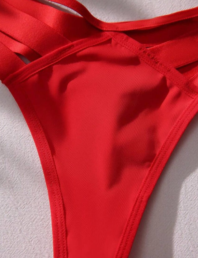 Lencería hilos trio (Talla XS S M L XL)