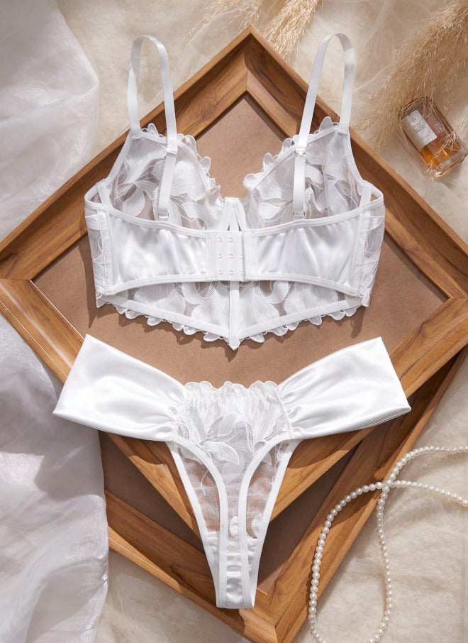 Lencería blanca (Tallas XS S M L XL)