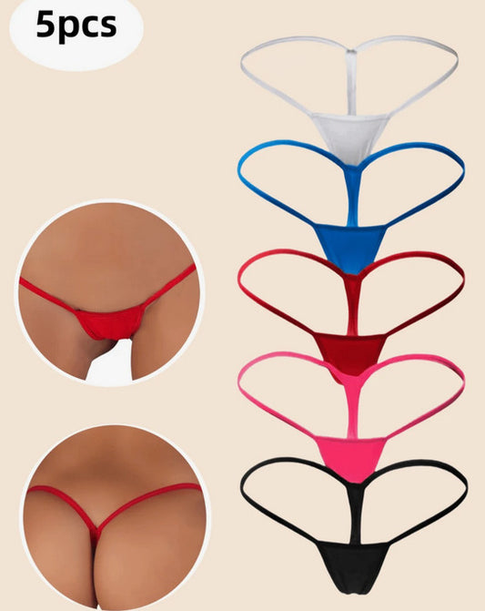 Lencería hilo 5 (5 piezas) (Talla S)