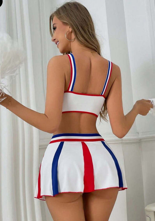 Traje porrista (2 piezas) (Talla S M L)