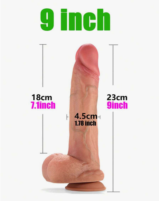 Juguete sexual dildo 9inch