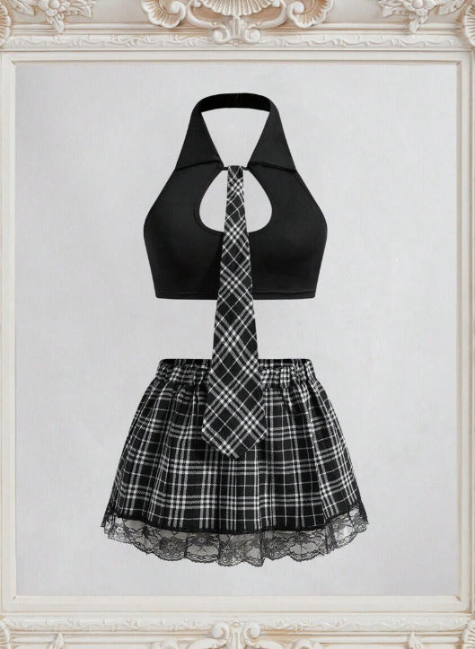 Traje colegiala (Talla L XL)
