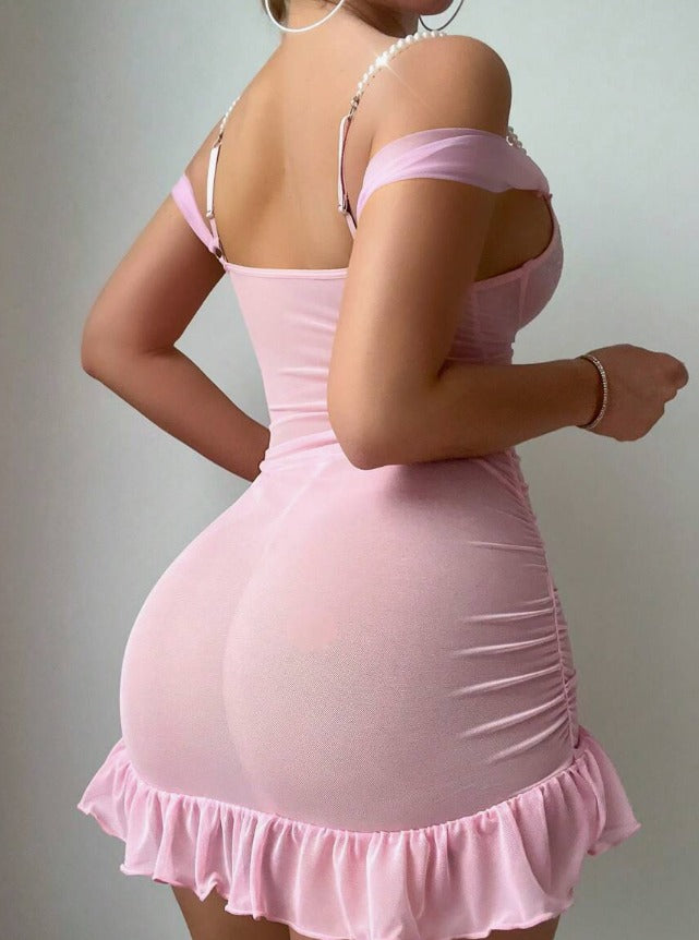 Lencería rosada (tallas S M L XL)