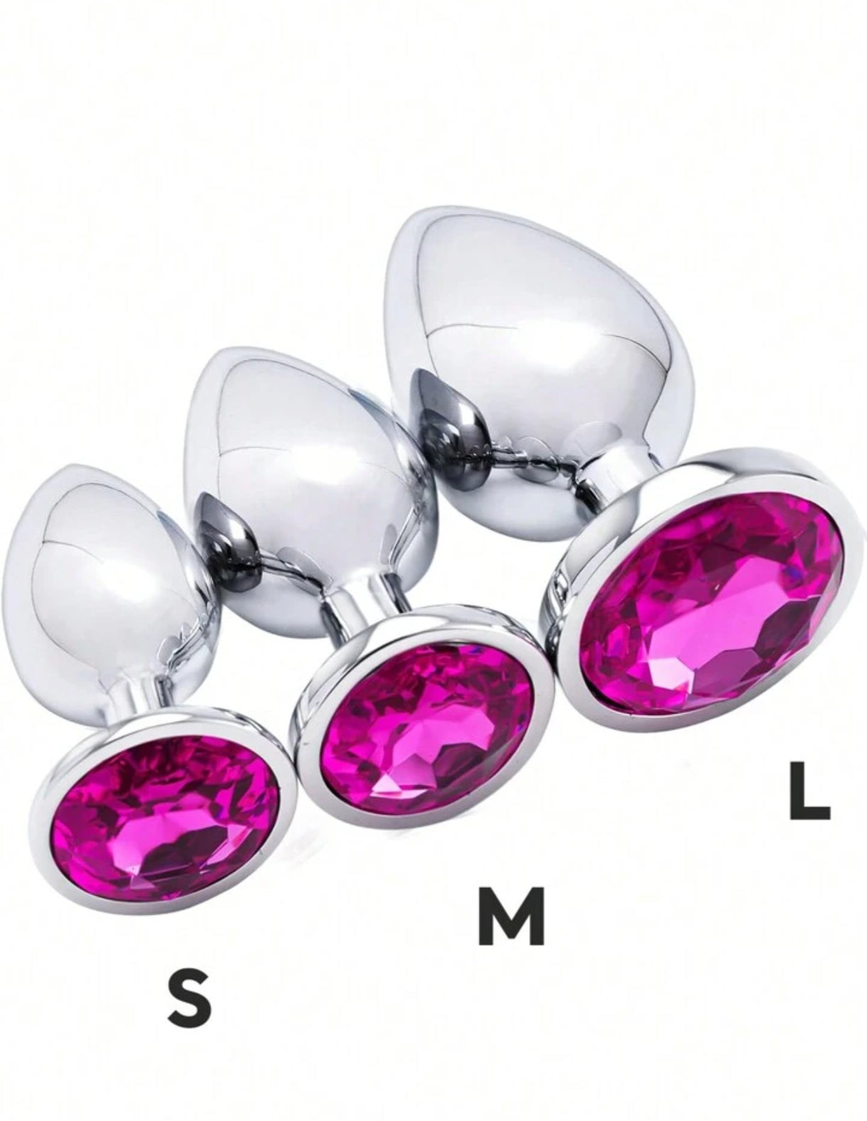 Sex toy trio de plugs (Talla S M L)