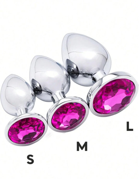 Sex toy trio de plugs (Talla S M L)