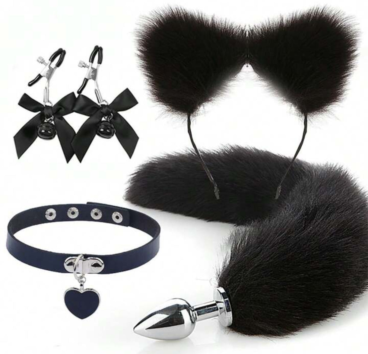 BDMS Kit 4 piezas cola de zorro (Unitalla)