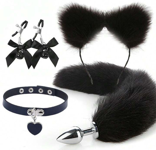 BDMS Kit 4 piezas cola de zorro (Unitalla)