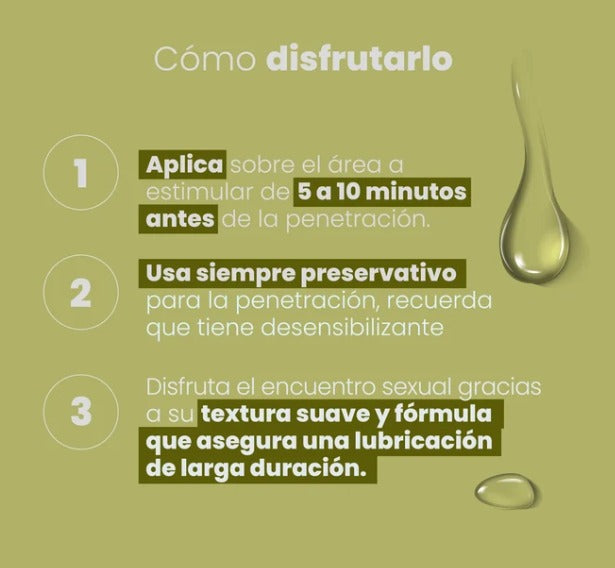 Lubricante Anal Desensibilizante 30ml