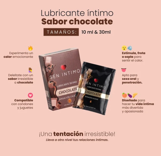 Lubricante Íntimo Caliente Chocolate 30ml