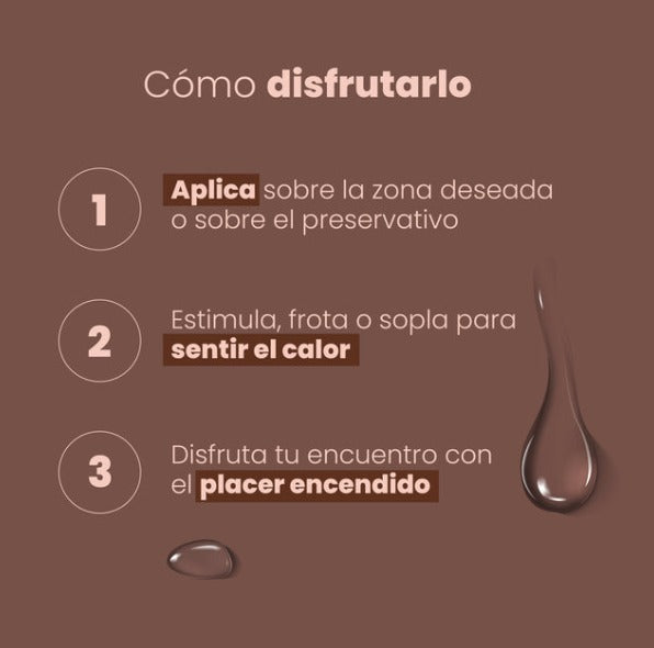Lubricante Íntimo Caliente Chocolate 30ml