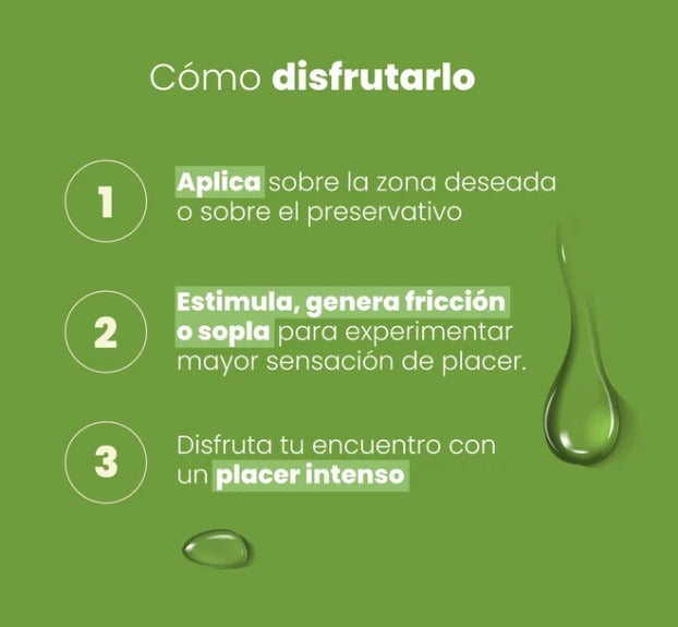 Lubricante Íntimo de Menta Frío 30ml
