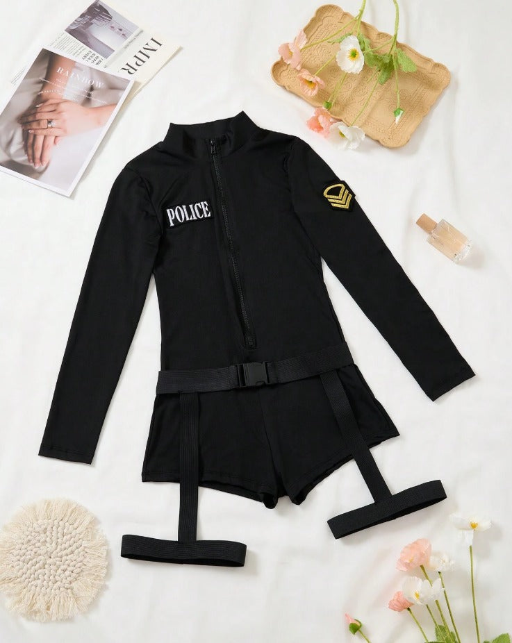 Traje policia (Talla XS S M L XL)